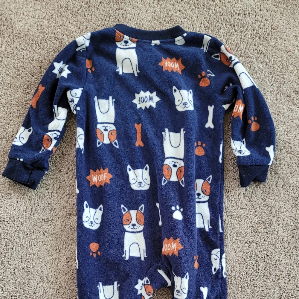 CARTER'S Navy Puppy Sleeper
